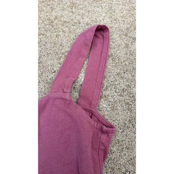 Aeropostale Blouse Women Size Medium Mauve Square Neck Sleeveless Tank Top - Picture 4 of 5